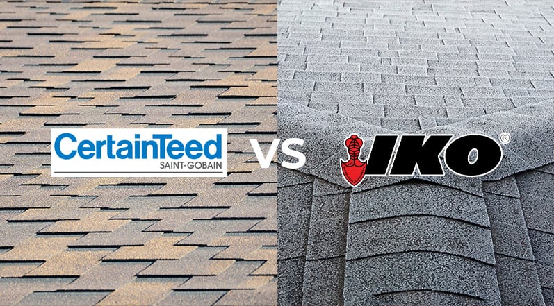 Iko shingles 2025 vs gaf shingles